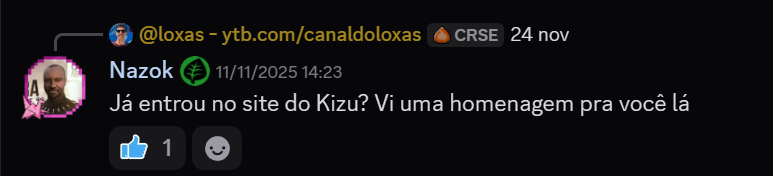 Resultado do KizuBot - Reconhecimento da Comunidade