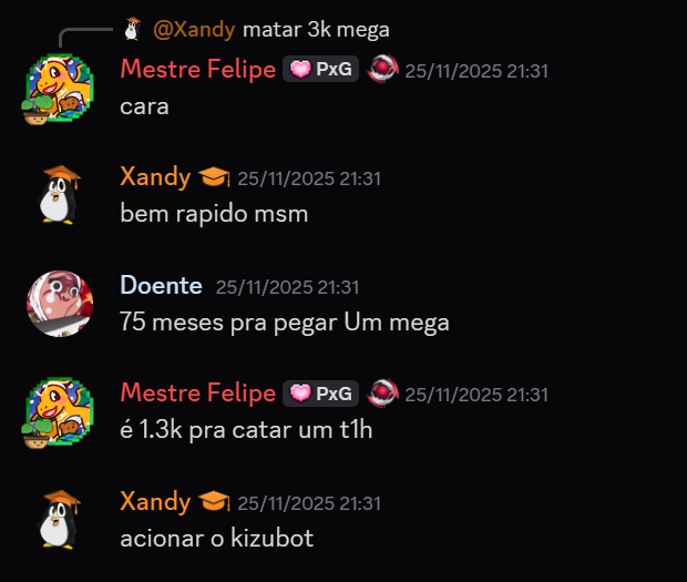 Resultado do KizuBot - Curiosidade que Vira Projeto